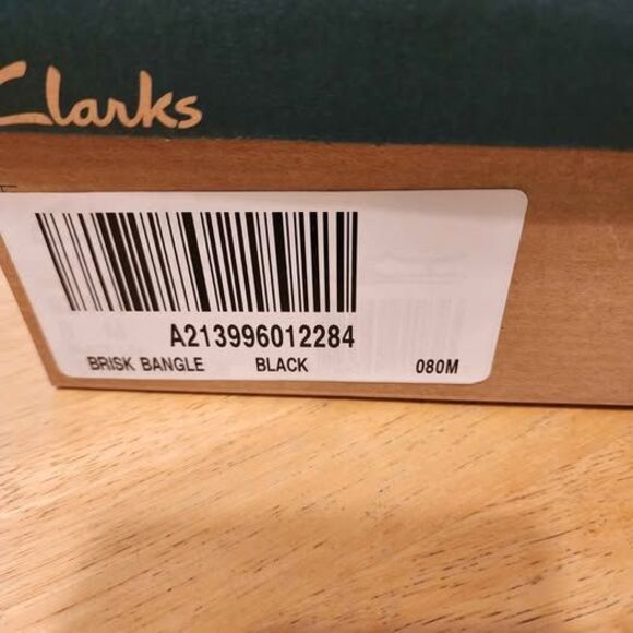 Women’s Clark’s Leather T-strap Bauble Bead Sandals Sz 8 - New in Box Old Stock! - Picture 6 of 6